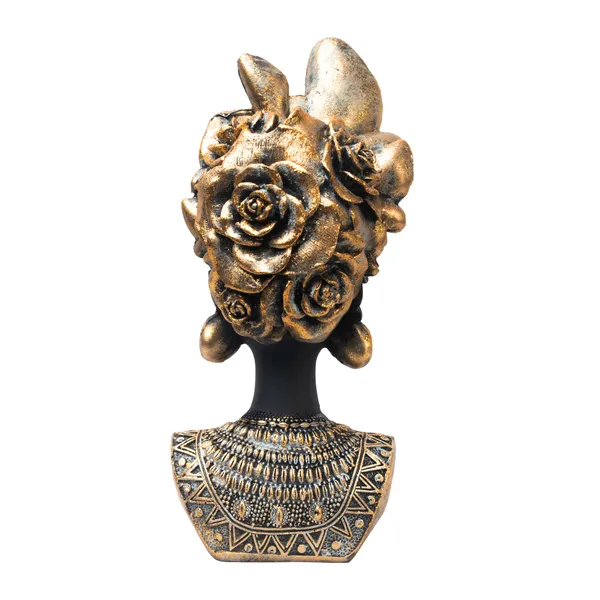 Golden_Resin_Decorative_Sculpture_For_Home_Decor