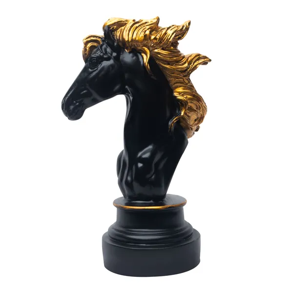 Black_And_Golden_Resin_Figurine_For_Home_Decor