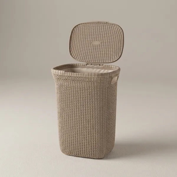 Multicolor_Plastic_Large_55_Ltr_Laundry_Basket_With_Lid_And_Handle_|_Multipurpose_Hamper_Bins_Storing_Washable_Clothes,_Blankets_|_Household_Ideal_For_Home_And_Bathroom