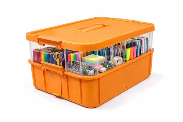 Orange_Storage_Box_Clear_Stack_And_Carry_Box,_Portable_Craft_Organizers,_And_Storage_Bin_For_Organizing_Arts_And_Crafts,_Sewing,_Makeup,Supplies_Ideal_Hobby_Organizer