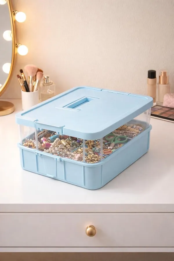 Sky_Storage_Box_Clear_Stack_And_Carry_Box,_Portable_Craft_Organizers,_And_Storage_Bin_For_Organizing_Arts_And_Crafts,_Sewing,_Makeup,Supplies_Ideal_Hobby_Organizer