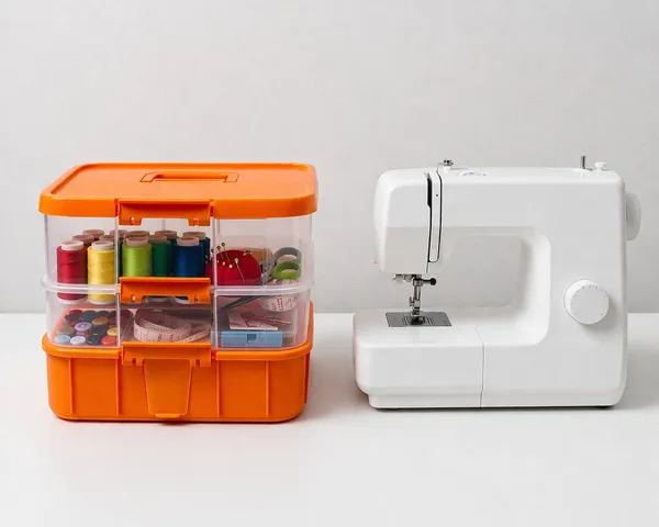 Orange_Storage_Box_Clear_Stack_And_Carry_Box,_Portable_Craft_Organizers,_And_Storage_Bin_For_Organizing_Arts_And_Crafts,_Sewing,_Makeup,Supplies_Ideal_Hobby_Organizer
