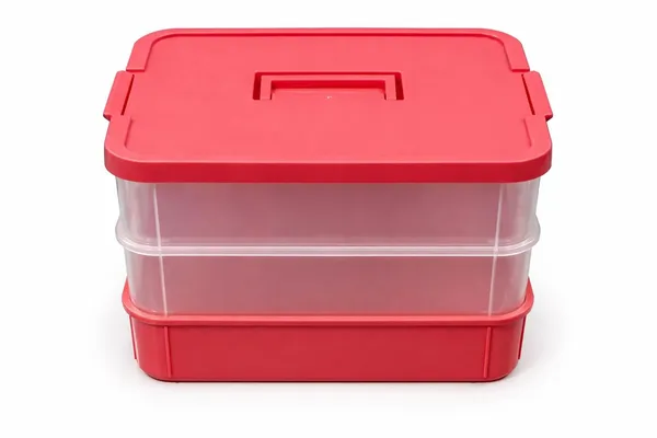 Pink_Storage_Box_Clear_Stack_And_Carry_Box,_Portable_Craft_Organizers,_And_Storage_Bin_For_Organizing_Arts_And_Crafts,_Sewing,_Makeup,Supplies_Ideal_Hobby_Organizer