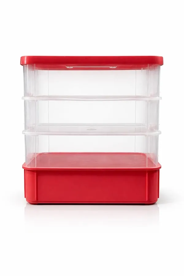 Pink_Storage_Box_Clear_Stack_And_Carry_Box,_Portable_Craft_Organizers,_And_Storage_Bin_For_Organizing_Arts_And_Crafts,_Sewing,_Makeup,Supplies_Ideal_Hobby_Organizer
