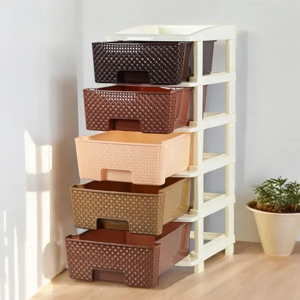Coffee_&_Chocolate_Plastic_Modular_Drawer_Storage_Chest_Of_Drawers_Organizer_Storage_Box,_Large_Stomo_Racks_For_Multipurpose_Anti-Slip_Shoes_Organizers