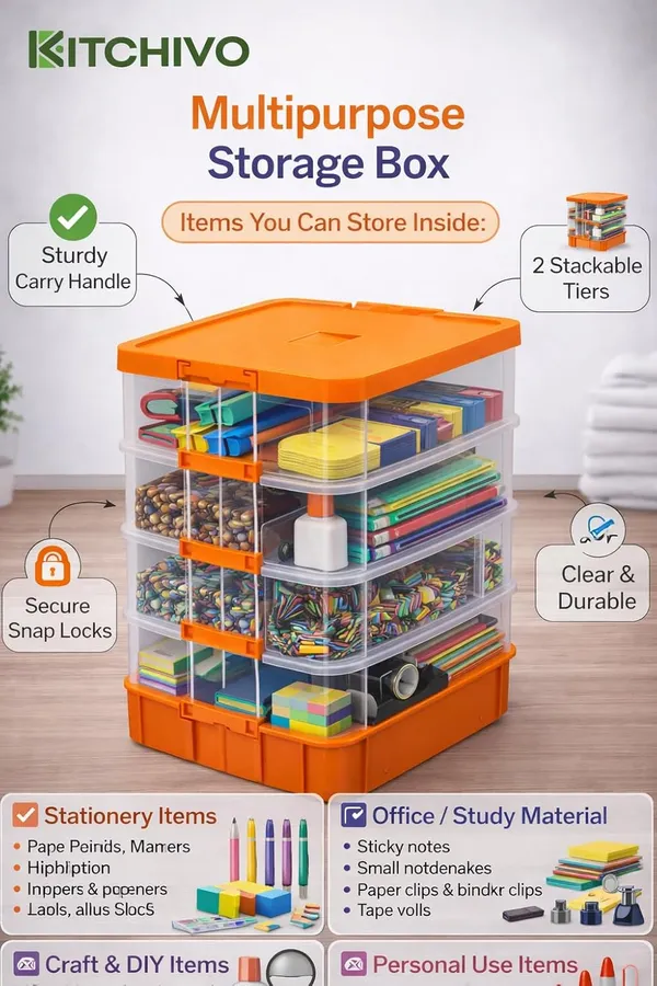 Orange_Storage_Box_Clear_Stack_And_Carry_Box,_Portable_Craft_Organizers,_And_Storage_Bin_For_Organizing_Arts_And_Crafts,_Sewing,_Makeup,Supplies_Ideal_Hobby_Organizer