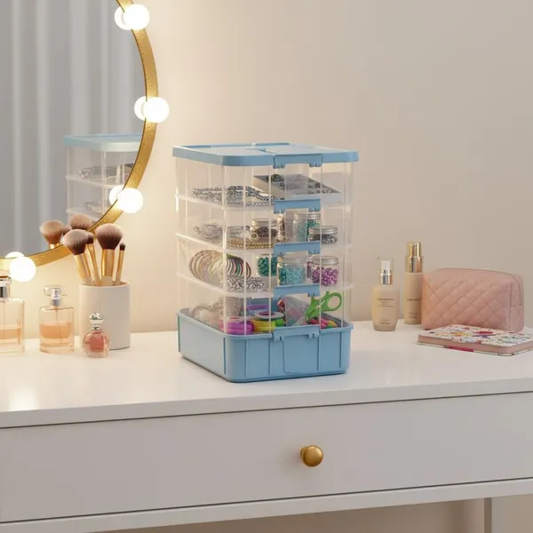Sky_Storage_Box_Clear_Stack_And_Carry_Box,_Portable_Craft_Organizers,_And_Storage_Bin_For_Organizing_Arts_And_Crafts,_Sewing,_Makeup,Supplies_Ideal_Hobby_Organizer
