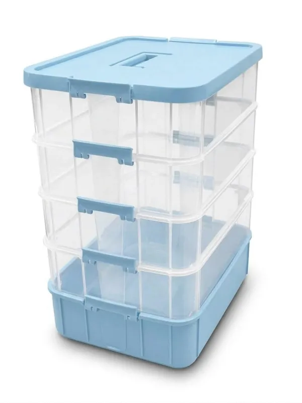 Sky_Storage_Box_Clear_Stack_And_Carry_Box,_Portable_Craft_Organizers,_And_Storage_Bin_For_Organizing_Arts_And_Crafts,_Sewing,_Makeup,Supplies_Ideal_Hobby_Organizer