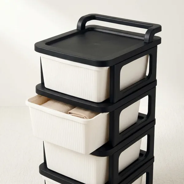 Black_&_Ivory_Heavy_Duty_Plastic_Storage_Drawer_With_Wheels_|_Modular_Cabinet_For_Bedroom,_Office,_Home_Or_Classroom|_Chest_Of_Drawers_Organiser_For_Cosmetics,_Kitchen_Items,_Toys