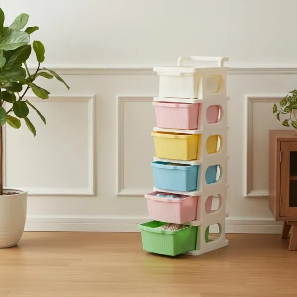 Multicolor_Heavy_Duty_Plastic_Storage_Drawer_With_Wheels_|_Modular_Cabinet_For_Bedroom,_Office,_Home_Or_Classroom|_Chest_Of_Drawers_Organiser_For_Cosmetics,_Kitchen_Items,_Toys