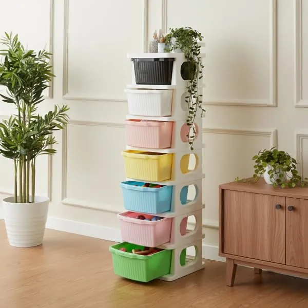 Multicolor_Heavy_Duty_Plastic_Storage_Drawer_With_Wheels_|_Modular_Cabinet_For_Bedroom,_Office,_Home_Or_Classroom|_Chest_Of_Drawers_Organiser_For_Cosmetics,_Kitchen_Items,_Toys