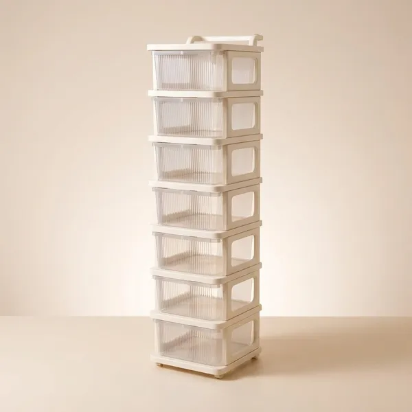 White_Heavy_Duty_Plastic_Storage_Drawer_With_Wheels_|_Modular_Cabinet_For_Bedroom,_Office,_Home_Or_Classroom|_Chest_Of_Drawers_Organiser_For_Cosmetics,_Kitchen_Items,_Toys