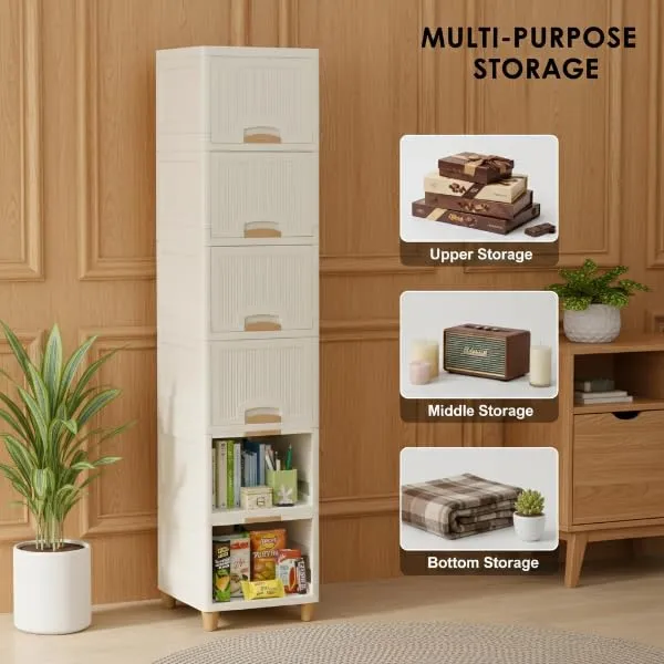 Plastic_Modular_Drawer_Storage_Chest_Of_Drawers_Organizer_Storage_Box,_Large_Stomo_Racks_For_Multipurpose_Anti_Slip_Shoes_Organizers_(White,_6_Layer)