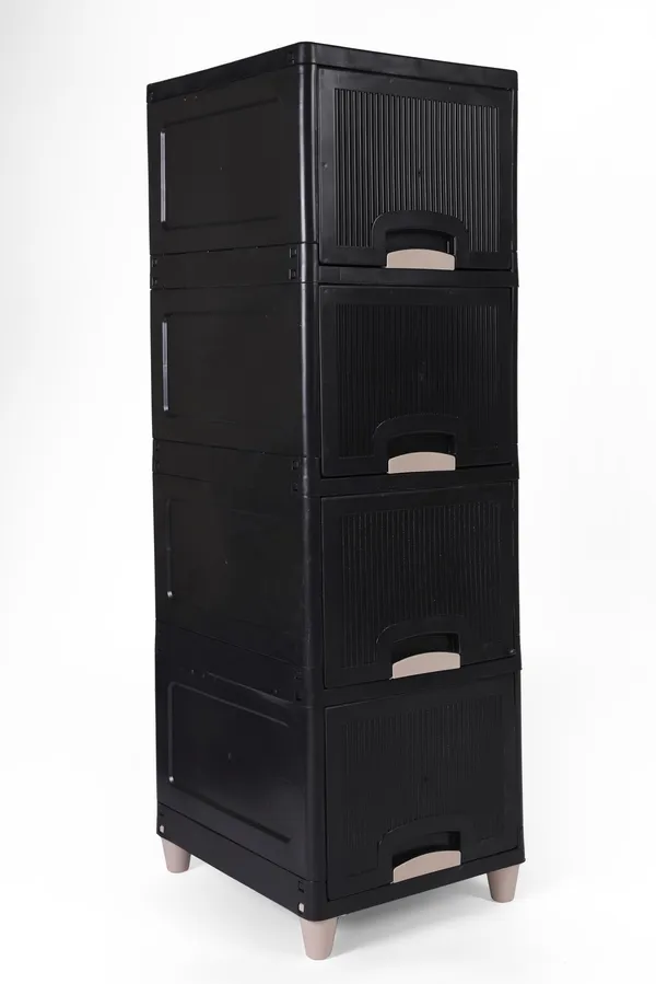 Plastic_Modular_Drawer_Storage_Chest_Of_Drawers_Organizer_Storage_Box,_Large_Stomo_Racks_For_Multipurpose_Anti_Slip_Shoes_Organizers_(Black,_4_Layer)