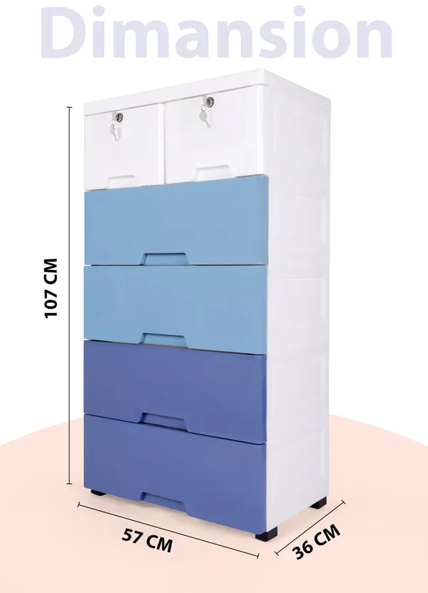 Chest_Of_Drawers:_Versatile_Drawer_Organizer_And_Organiser_Storage_Box_For_Neat_And_Tidy_Storage_Solutions_Plastic_Drawers_For_Kids_(Blue_Cabinet)