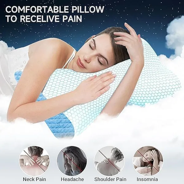 Memory_Foam_Pillow,_Contour_Cervical_Orthopedic_Memory_Foam_Pillows_Supports_Neck_Pain_And_Shoulder_Pain_For_Sleeping_Cervical_Pillow_Neck_Support_Pillow_For_Side_Back_(White_And_Blue)