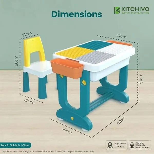 Kids_Functional_Desk_Chair_Set_3_12Years_Boys_Girls/Kids_Study_Table_With_Height_Adjustable/Study_Table_With_Book_Holder_(Multi_Color)