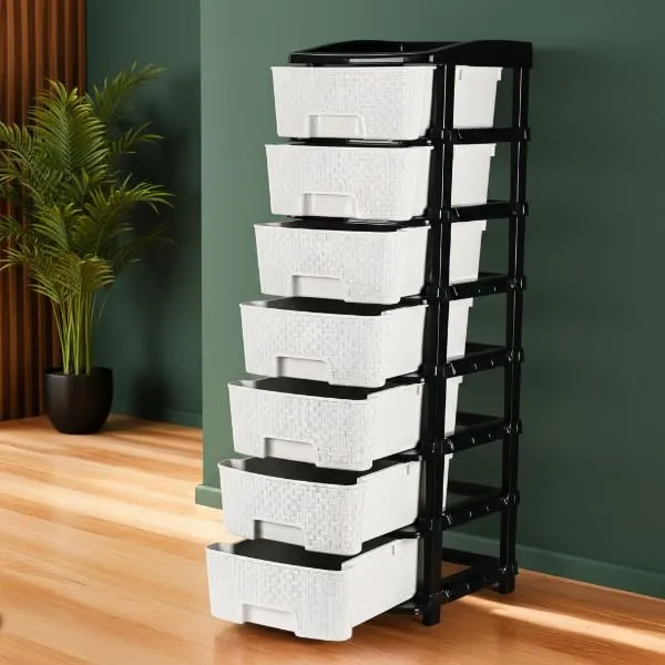 Plastic_Modular_Drawer_Storage_Chest_Of_Drawers_Organizer_Storage_Box,_Large_Stomo_Racks_For_Multipurpose_Anti_Slip_Shoes_Organizers_(White_And_Black,_7_Layer)