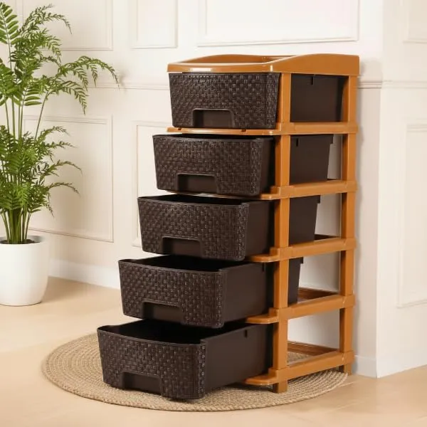 Plastic_Modular_Drawer_Storage_Chest_Of_Drawers_Organizer_Storage_Box,_Large_Stomo_Racks_For_Multipurpose_Anti_Slip_Shoes_Organizers_(Brown,_5_Layer)