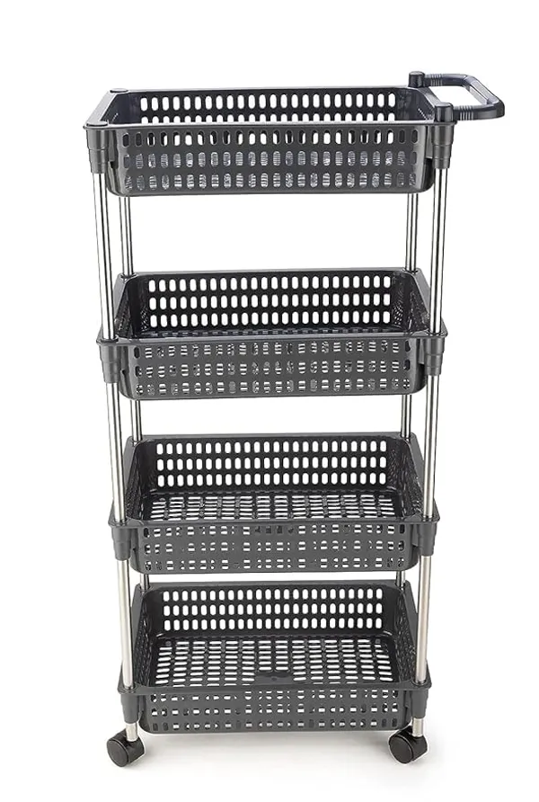 Multipurpose_Storage_Organizer_Slim_Rack_Shelf_With_Wheels_For_Living_Room,_Office,_Bedroom,_Bathroom,_Kids_Room,_Kitchen_Trolley_(Grey_Revoling,_4_Layer)