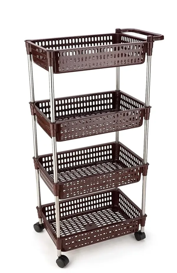 Multipurpose_Storage_Organizer_Slim_Rack_Shelf_With_Wheels_For_Living_Room,_Office,_Bedroom,_Bathroom,_Kids_Room,_Kitchen_Trolley_(Brown_Revolving,_4_Layer)