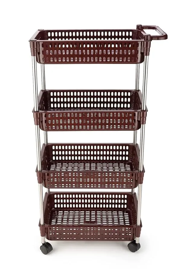 Multipurpose_Storage_Organizer_Slim_Rack_Shelf_With_Wheels_For_Living_Room,_Office,_Bedroom,_Bathroom,_Kids_Room,_Kitchen_Trolley_(Brown_Revolving,_4_Layer)