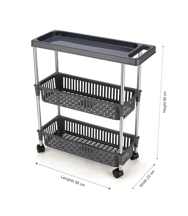 Multipurpose_Storage_Organizer_Slim_Rack_Shelf_With_Wheels_For_Living_Room,_Office,_Bedroom,_Bathroom,_Kids_Room,_Kitchen_Trolley_(Slim_Rack,_2+1_Layer_Rack)