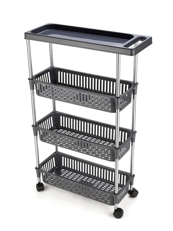 Multipurpose_Storage_Organizer_Slim_Rack_Shelf_With_Wheels_For_Living_Room,_Office,_Bedroom,_Bathroom,_Kids_Room,_Kitchen_Trolley_(Slim_Rack,_3+1_Layer_Rack)