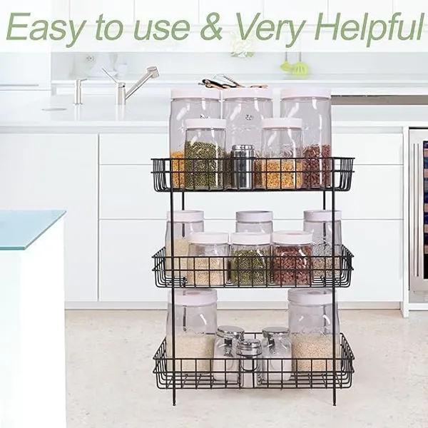 Multipurpose_Storage_Trolley_With_Wheels_Rotating_Vegetable_Kitchen_Rack_Kitchen_Cabinet_Spice_Rack_Metal_Fruit_Storage_Rack_(Black,_3_Layer)