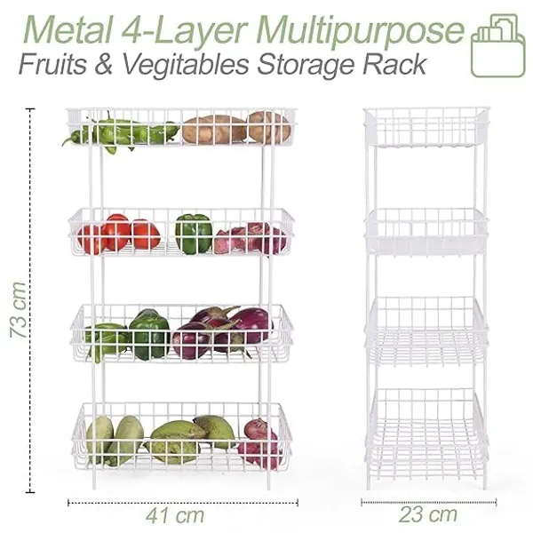Multipurpose_Storage_Trolley_With_Wheels_Rotating_Vegetable_Kitchen_Rack_Kitchen_Cabinet_Spice_Rack_Metal_Fruit_Storage_Rack_(White,_4_Layer)