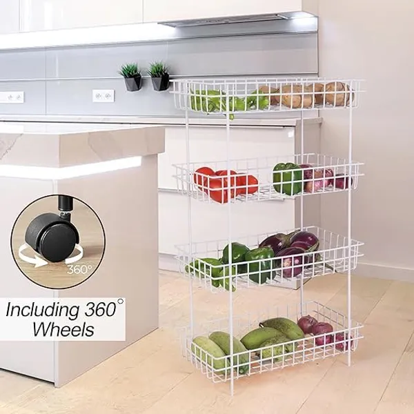 Multipurpose_Storage_Trolley_With_Wheels_Rotating_Vegetable_Kitchen_Rack_Kitchen_Cabinet_Spice_Rack_Metal_Fruit_Storage_Rack_(White,_4_Layer)