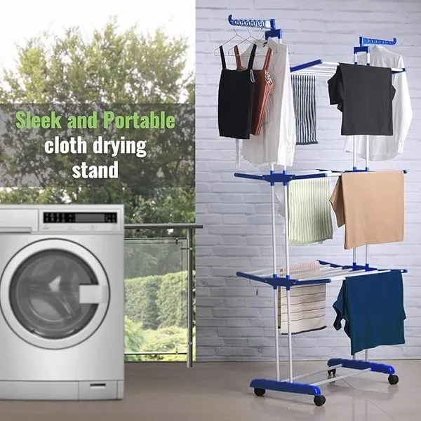Premium_Clothes_Stand_For_Drying_With_Wheels_Portable_3_Layer_Rack_For_Balcony_Foldable_Wings_24_Hanger_Rods_Anti_Rust_Steel_Metal_(Blue)