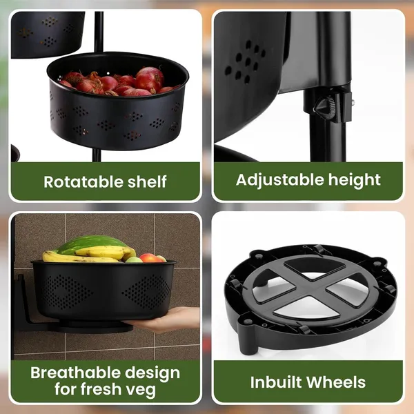 Rotating_Kitchen_Trolley_With_360_Rotating_Wheels/Multipurpose/Kitchen_Storage_Rack_For_Home/Onion_Potato_Storage_Rack/Vegetable_Basket_Stand/Fruits_Basket_For_Kitchen_(5_Layer)