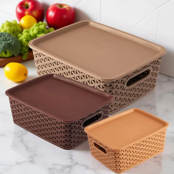 Multipurpose_Solitaire_Storage_Basket_With_Lid_Strong_Plastic_Material_And_Side_Grip_Size_Small_25_X_19_X_10.5,Pack_Of_3_(Small,_6)