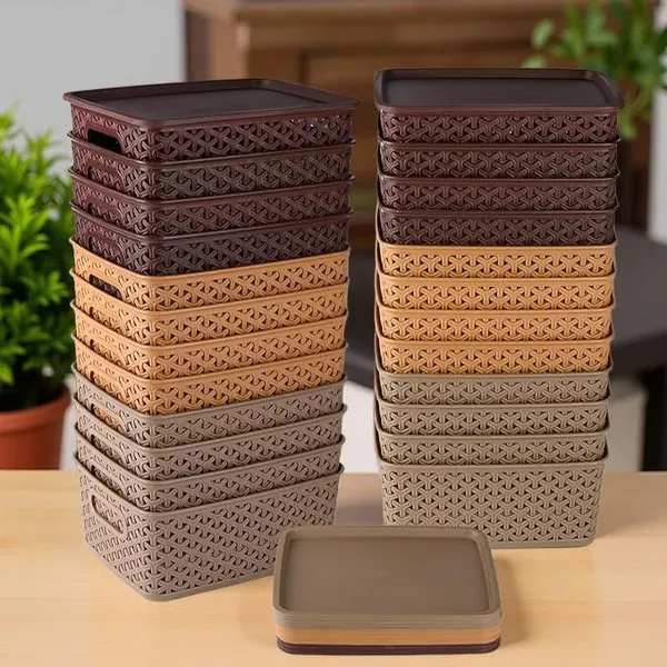 Multipurpose_Solitaire_Storage_Basket_With_Lid_Strong_Plastic_Material_And_Side_Grip_Size_Pack_Of_3_(Small,_24)