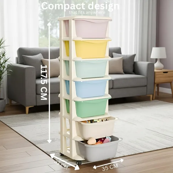 Modular_Drawer_Storage_Organizer/Plastic_Chest_Of_Drawers_For_Kitchen_Storage_Cabinet/Multi_Layer_Storage_Drawer_Cabinet_And_Drawers_Organisers_For_Home_Office_Use_(7_Layer)