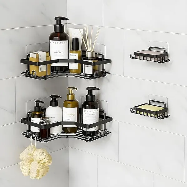 Wall_Mounted_Bathroom_Organizer_4_In_1_Set_Corner_Shelf_With_Soap_Holder_And_Toothbrush_Holder_No_Drill_Adhesive_Bathroom_Rack_Set_For_Bathroom,_Kitchen_(4,_Corner_Combo)