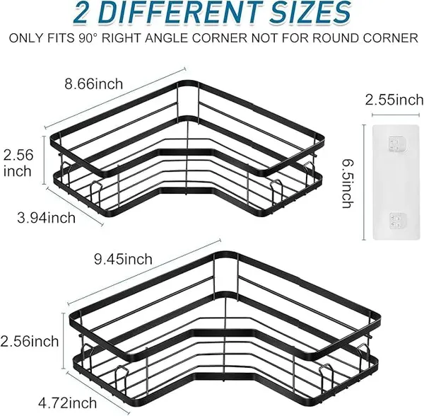 Wall_Mounted_Bathroom_Organizer_2_In_1_Set_Corner_Shelf_With_Soap_Holder_And_Toothbrush_Holder_No_Drill_Adhesive_Bathroom_Rack_Set_For_Bathroom,_Kitchen_(2,_Corner_Combo)