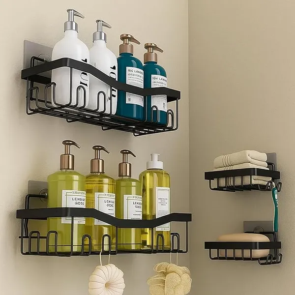 Wall_Mounted_Bathroom_Organizer_4_In_1_Set_Corner_Shelf_With_Soap_Holder_And_Toothbrush_Holder_No_Drill_Adhesive_Bathroom_Rack_Set_For_Bathroom,_Kitchen_(4,_Self_Combo)