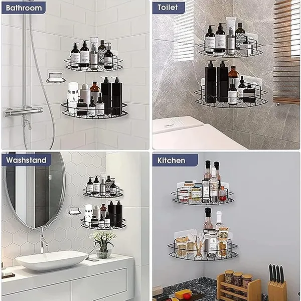 Wall_Mounted_Bathroom_Organizer_2_In_1_Set_Corner_Shelf_With_Soap_Holder_And_Toothbrush_Holder_No_Drill_Adhesive_Bathroom_Rack_Set_For_Bathroom,_Kitchen_(2,_Flower_Corner)
