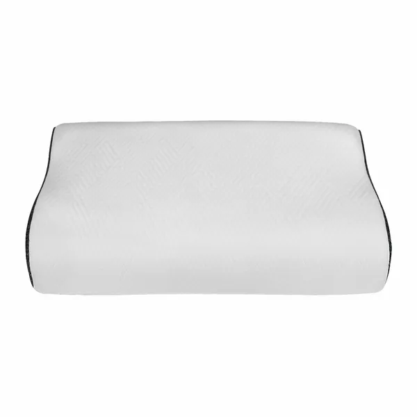 Memory_Foam_Pillow,_Contour_Cervical_Orthopedic_Memory_Foam_Pillows_Supports_Neck_Pain_And_Shoulder_Pain_For_Sleeping_Cervical_Pillow_Neck_Support_Pillow_For_Side_Back_(White_And_Marun)
