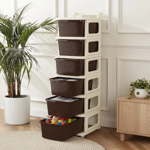 Heavy_Duty_Plastic_Storage_Drawer_With_Wheels_Modular_Cabinet_For_Bedroom,_Office,_Home_Or_Classroom_Chest_Of_Drawers_Organiser_For_Cosmetics,_Kitchen_Items,_Toys_(Brown,_6)