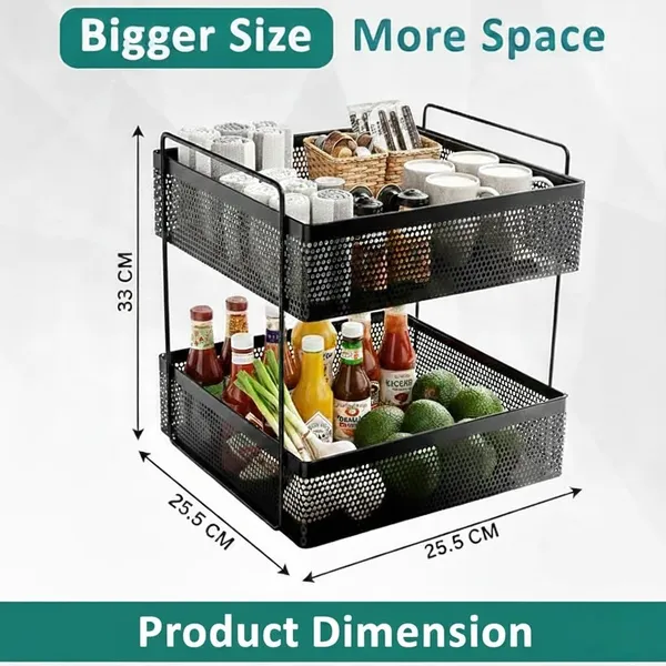 2_Tier_Metal_Square_Kitchen_Rack_Stand_Organiser_Countertop_Organizer_Kitchen_Bathroom_Spice,_Oil,_Masala,_Cosmetic_And_Bathroom_Vanity_Storage_Rack_Shelf_(Black,_Mini)