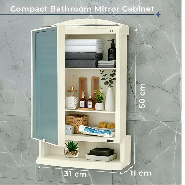 Plastic_Premium_Multipurpose_Wall_Mounted_Storage_Cabinet_With_Mirror,_Prime_Look_(Ivory,_Medium)