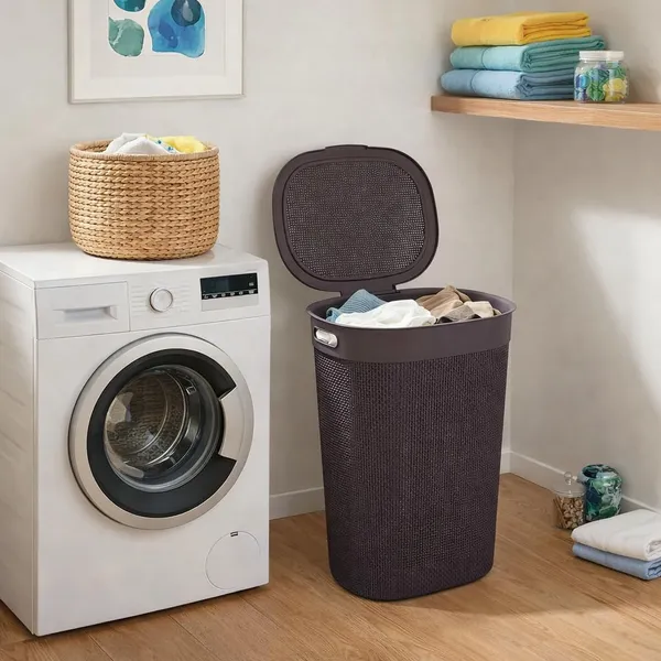 Plastic_Large_55_Ltr_Laundry_Basket_With_Lid_And_Handle_Multipurpose_Hamper_Bins_Storing_Washable_Clothes,_Blankets_Household_Ideal_For_Home_And_Bathroom_(Woods_Beige)