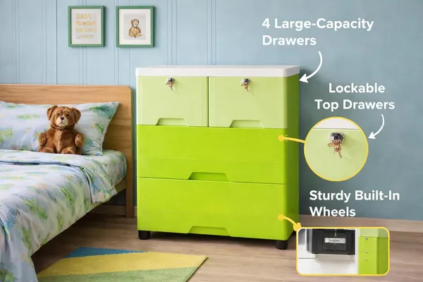 Chest_Of_Drawers:_Versatile_Drawer_Organizer_And_Organiser_Storage_Box_For_Neat_And_Tidy_Storage_Solutions_Plastic_Drawers_For_Kids_(Green_Cabinet)