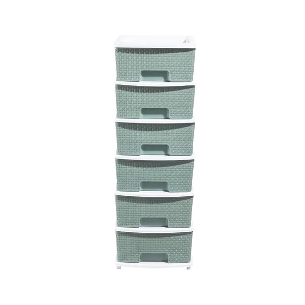 Plastic_Modular_Drawer_Storage_Chest_Of_Drawers_Organizer_Storage_Box,_Large_Stomo_Racks_For_Multipurpose_Anti_Slip_Shoes_Organizers_(White_And_Green,_6_Layer)