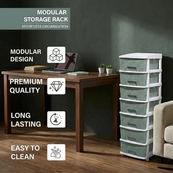 Plastic_Modular_Drawer_Storage_Chest_Of_Drawers_Organizer_Storage_Box,_Large_Stomo_Racks_For_Multipurpose_Anti_Slip_Shoes_Organizers_(White_And_Green,_7_Layer)