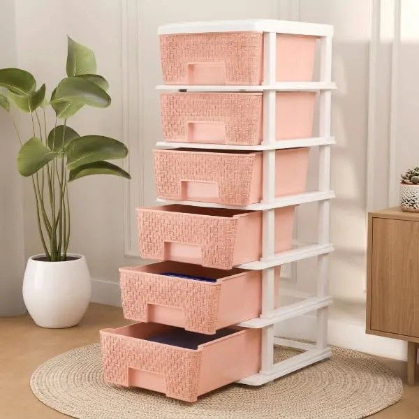 Plastic_Modular_Drawer_Storage_Chest_Of_Drawers_Organizer_Storage_Box,_Large_Stomo_Racks_For_Multipurpose_Anti_Slip_Shoes_Organizers_(White_And_Peach,_6_Layer)