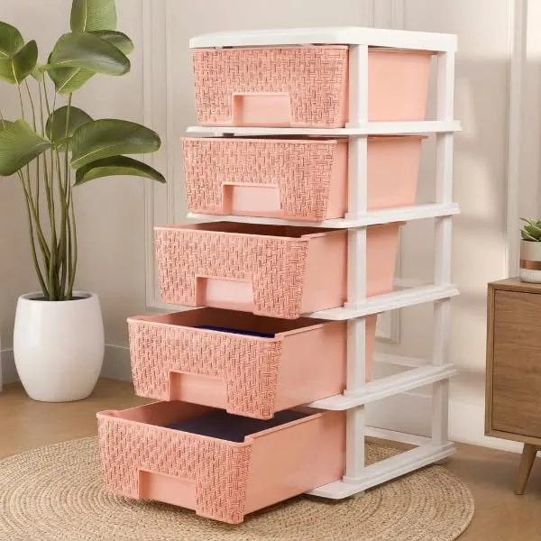 Plastic_Modular_Drawer_Storage_Chest_Of_Drawers_Organizer_Storage_Box,_Large_Stomo_Racks_For_Multipurpose_Anti_Slip_Shoes_Organizers_(White_And_Peach,_5_Layer)